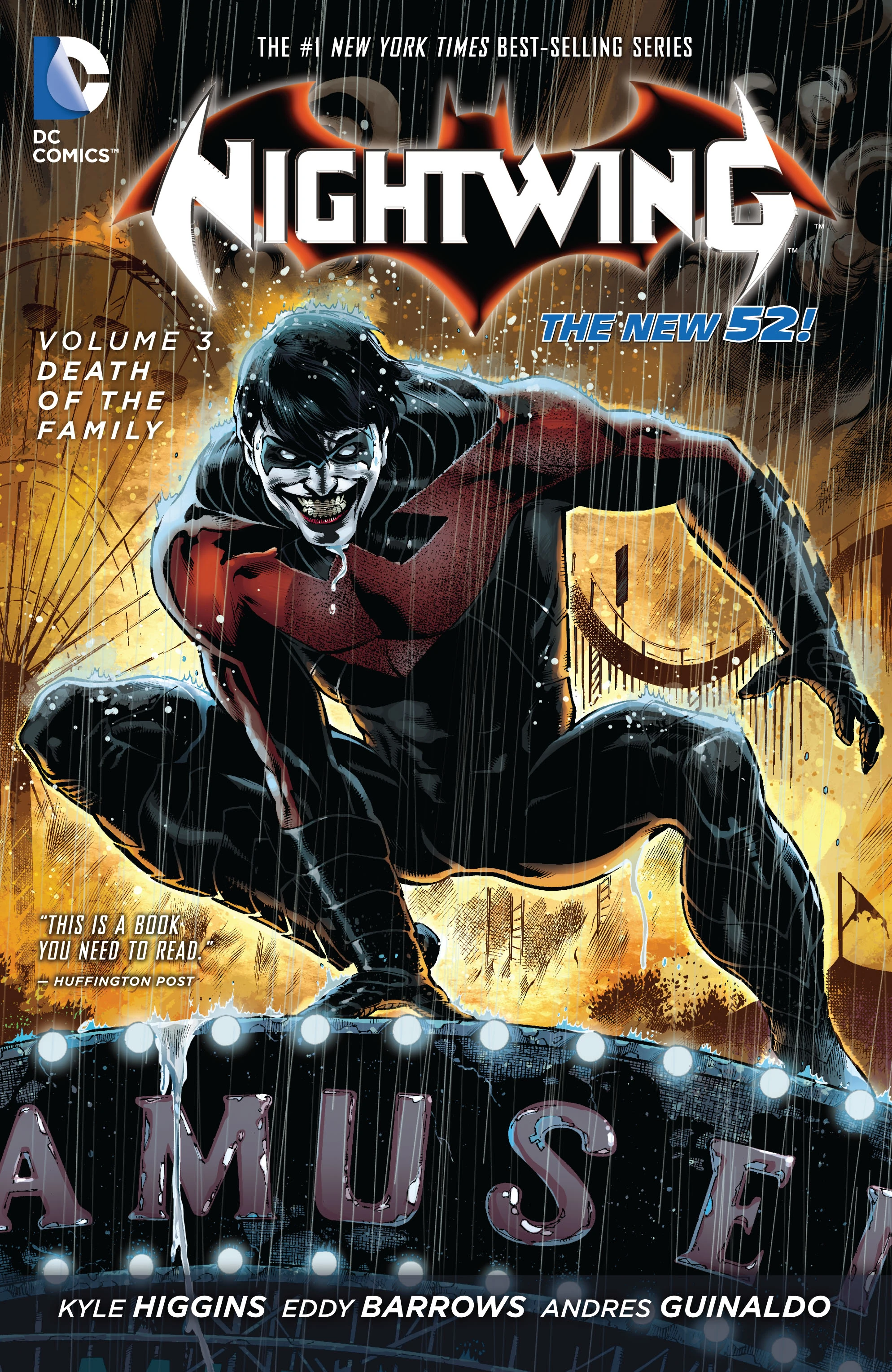 Nightwing Vol. 3: Death of the Family (DC, 2013) cover